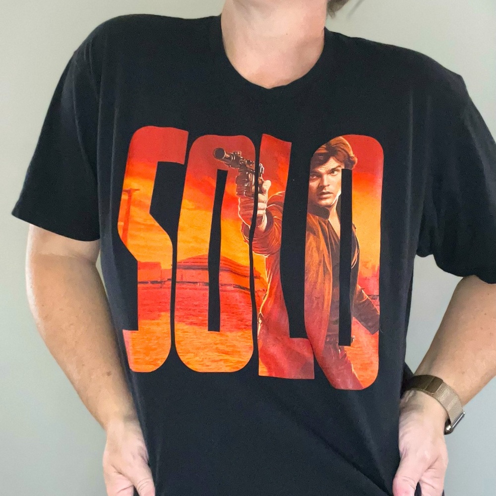 Solo Star Wars mens tshirt